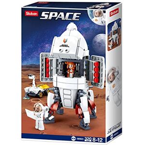 Sluban Space-Saturn Landing Module 320 stuks, M38-B0923, meerkleurig Sluban Space-Saturn Landing Module 320 stuks, M38-B0923, meerkleurig