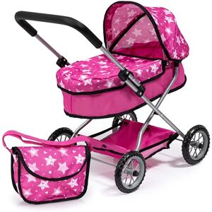 Bayer Design 12270AA Smarty poppenwagen met tas, geïntegreerde mand Bayer Design 12270AA Smarty poppenwagen met tas, geïntegreerde mand