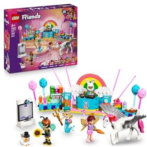 Lego Friends Verkleedfeestje met Eenhoorn en Fee Speelgoed voor 6 Jaar en Ouder, Meisjes, met Dj-Gedeelte, 4 Poppetjes, Churro de Kat en Paarden Figuur, plus Accessoires, Cadeau-Idee 42661 Lego Friends Verkleedfeestje met Eenhoorn en Fee Speelgoed voor 6 Jaar en Ouder, Meisjes, met Dj-Gedeelte, 4 Poppetjes, Churro de Kat en Paarden Figuur, plus Accessoires, Cadeau-Idee 42661