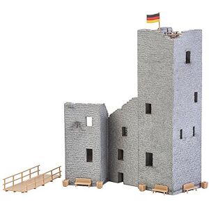 Faller FA 130585 Castle Ruin HO Scale Building Kit bouwset, grijs, bruin, één maat Faller FA 130585 Castle Ruin HO Scale Building Kit bouwset, grijs, bruin, één maat
