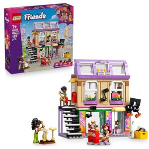 Lego Friends Muziekwinkel en Appartement Speelgoedwinkel Bouwpakket voor Kinderen met 3 Poppetjes, Corgi Dieren Figuur en Muziekinstrumenten, incl. Piano & Drum, Cadeau voor Meisjes vanaf 7 Jaar 42653 Lego Friends Muziekwinkel en Appartement Speelgoedwinkel Bouwpakket voor Kinderen met 3 Poppetjes, Corgi Dieren Figuur en Muziekinstrumenten, incl. Piano & Drum, Cadeau voor Meisjes vanaf 7 Jaar 42653