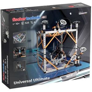 fischertechnik 576102 Universal Ultimate – Creatief constructiespeelgoed, 10 modellen inclusief mechanische grijper, vanaf 10 jaar, oranje fischertechnik 576102 Universal Ultimate – Creatief constructiespeelgoed, 10 modellen inclusief mechanische grijper, vanaf 10 jaar, oranje