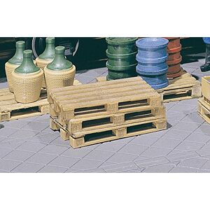 Faller Pola 333201 Pallets 4/G Schaal Landschap en Toebehoren Faller Pola 333201 Pallets 4/G Schaal Landschap en Toebehoren