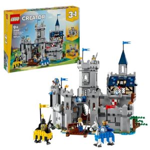 Lego Creator 3in1 Middeleeuws Kasteel met Ridders te Paard, Bouw Om tot Steekspel of Dorp met 6 Minifiguren, Cadeau voor Jongens en Meisjes Vanaf 9 Jaar 31168 Lego Creator 3in1 Middeleeuws Kasteel met Ridders te Paard, Bouw Om tot Steekspel of Dorp met 6 Minifiguren, Cadeau voor Jongens en Meisjes Vanaf 9 Jaar 31168
