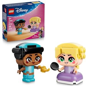 Lego Disney Mini Jasmine en Rapunzel – Bouwpakket voor Kinderen met 2 Poppetjes en Accessoires voor Rollenspellen Incl. Magische Lamp – Klein Cadeau voor Meisjes vanaf 5 Jaar – 43303 Lego Disney Mini Jasmine en Rapunzel – Bouwpakket voor Kinderen met 2 Poppetjes en Accessoires voor Rollenspellen Incl. Magische Lamp – Klein Cadeau voor Meisjes vanaf 5 Jaar – 43303