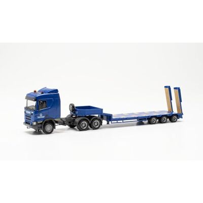 Herpa vrachtwagen model Scania CR ND "Wehrtechnische Dienststelle für Waffen und Munition", schaal 1:87, voor diorama, modelbouw, verzamelobject, Made in Germany, kunststof Herpa vrachtwagen model Scania CR ND "Wehrtechnische Dienststelle für Waffen und Munition", schaal 1:87, voor diorama, modelbouw, verzamelobject, Made in Germany, kunststof