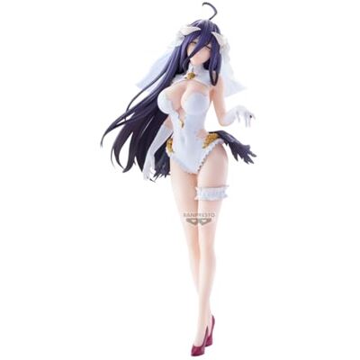 Banpresto Albedo Overlord actiefiguur Glitter & Glamours Bruiloft Ver. 27 cm BP29874P Meerkleurig Collection-Figuur Ideaal voor Anime-fans Banpresto Albedo Overlord actiefiguur Glitter & Glamours Bruiloft Ver. 27 cm BP29874P Meerkleurig Collection-Figuur Ideaal voor Anime-fans