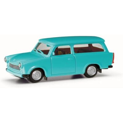 Herpa automodel Trabant 601 Universal, schaal 1:87, voor diorama, modelbouw, verzamelobject, Made in Germany, kunststof Herpa automodel Trabant 601 Universal, schaal 1:87, voor diorama, modelbouw, verzamelobject, Made in Germany, kunststof