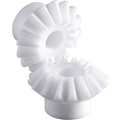 Reely Polyacetaal kegelwiel Module Type: 1.0 Aantal tanden: 16, 16 1 Set Reely Polyacetaal kegelwiel Module Type: 1.0 Aantal tanden: 16, 16 1 Set