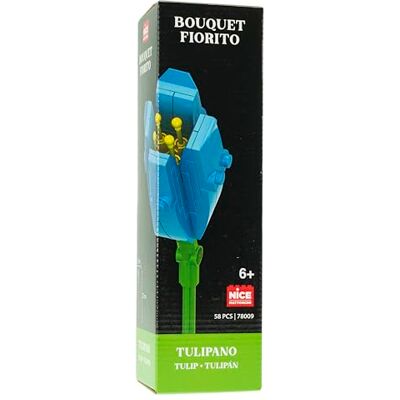 Nice Mattoncini Nice Group-Flower 78009 78009 Bouwstenen van de bloem Tulp Nice Mattoncini Nice Group-Flower 78009 78009 Bouwstenen van de bloem Tulp