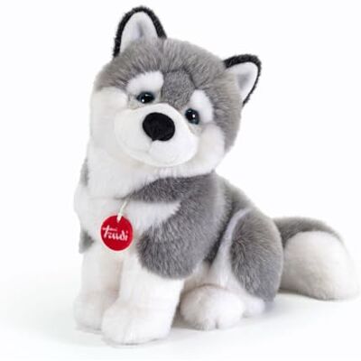 Trudi Husky Marcus Model 22272 Hondendier, speelgoed, kerst- en verjaardagscadeau, 18 x 26 x 20 cm, grote M, klassieke pluche honden Trudi Husky Marcus Model 22272 Hondendier, speelgoed, kerst- en verjaardagscadeau, 18 x 26 x 20 cm, grote M, klassieke pluche honden