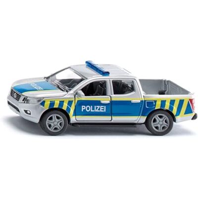 SIKU 2317, Nissan Navara Federale Politie, 1:50, Metaal/Kunststof, Zilver/Blauw, Speelgoedauto voor kinderen, Deuren gaan open, Rubberen banden, Trekhaak SIKU 2317, Nissan Navara Federale Politie, 1:50, Metaal/Kunststof, Zilver/Blauw, Speelgoedauto voor kinderen, Deuren gaan open, Rubberen banden, Trekhaak