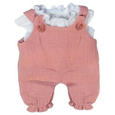 Miniland Kleding voor pop van 32 cm, kledingaccessoires voor poppen, zomerbroek en blouse Miniland Kleding voor pop van 32 cm, kledingaccessoires voor poppen, zomerbroek en blouse