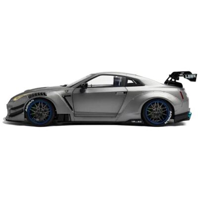 Solido Nissan GT-R R35 modelauto 1:18 JDM zilver Solido Nissan GT-R R35 modelauto 1:18 JDM zilver