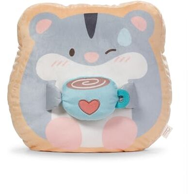 NICI 62395 Knuffelhamster Shai met tas, 35 x 33 x 12 cm, grijs, zacht mymochi pluchen dier, stijlvol knuffeldier om te knuffelen of als accessoire, leuk cadeau voor kinderen en volwassenen NICI 62395 Knuffelhamster Shai met tas, 35 x 33 x 12 cm, grijs, zacht mymochi pluchen dier, stijlvol knuffeldier om te knuffelen of als accessoire, leuk cadeau voor kinderen en volwassenen