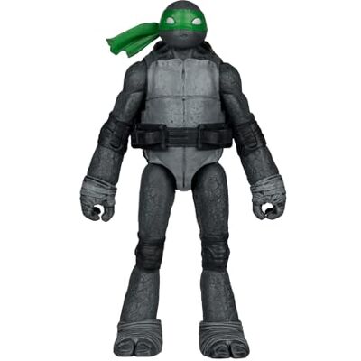 McFarlane Teenage Mutant Ninja Turtles (Page Punchers) Michelangelo (zwart, wit en groen) 5" actiefiguur met komisch speelgoed rode platina rand McFarlane Teenage Mutant Ninja Turtles (Page Punchers) Michelangelo (zwart, wit en groen) 5" actiefiguur met komisch speelgoed rode platina rand
