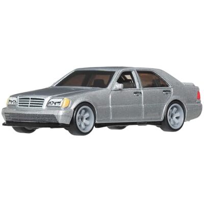 Hot Wheels Auto's, Premium Fast & Furious, Mercedes Benz 500 SEL, metalen auto (schaal 1:64) voor verzamelaars, geïnspireerd op de Fast & Furious films, JHW67 Hot Wheels Auto's, Premium Fast & Furious, Mercedes Benz 500 SEL, metalen auto (schaal 1:64) voor verzamelaars, geïnspireerd op de Fast & Furious films, JHW67
