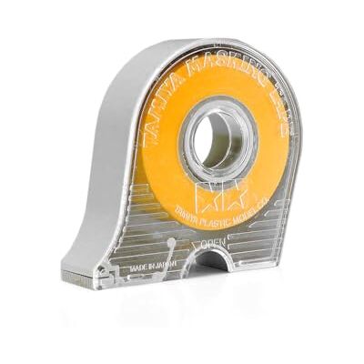 TAMIYA TAM87032 300087032 Masking Tape met afroller, 18 mm x 18 m TAMIYA TAM87032 300087032 Masking Tape met afroller, 18 mm x 18 m