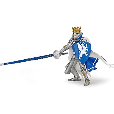 Papo Realistische koning met blauwe draak figuur 3 jaar en ouder Fantastisch & Middeleeuws collectie Creatief spel koninklijke wereld Cadeau-idee speelgoed voor meisjes en jongens Papo Realistische koning met blauwe draak figuur 3 jaar en ouder Fantastisch & Middeleeuws collectie Creatief spel koninklijke wereld Cadeau-idee speelgoed voor meisjes en jongens