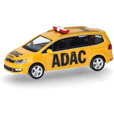Herpa Modelauto VW Sharan "ADAC", miniatuur op een schaal van 1:87, verzamelobject, Made in Germany, kunststof model Herpa Modelauto VW Sharan "ADAC", miniatuur op een schaal van 1:87, verzamelobject, Made in Germany, kunststof model