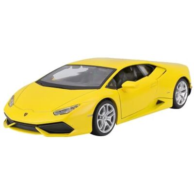 Maisto Bauer speelgoed Lamborghini Huracán LP 610-4: getrouwe modelauto 1:24, deuren en motorkap om te openen, kant-en-klaar model, 20 cm, groen (531509) Maisto Bauer speelgoed Lamborghini Huracán LP 610-4: getrouwe modelauto 1:24, deuren en motorkap om te openen, kant-en-klaar model, 20 cm, groen (531509)