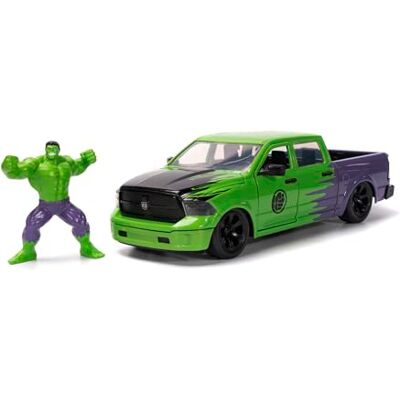 Jada Speelgoed Marvel Hulk 2014 Ram 1500 1:24 Jada Speelgoed Marvel Hulk 2014 Ram 1500 1:24