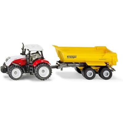 SIKU Steyr met Krampe Tiping Trailer SIKU Steyr met Krampe Tiping Trailer
