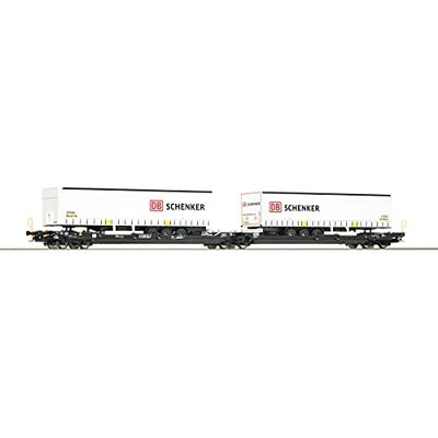 Roco 77390 H0 Dubbele scharnierende trolley T3000e gecombineerd verkeer Roco 77390 H0 Dubbele scharnierende trolley T3000e gecombineerd verkeer