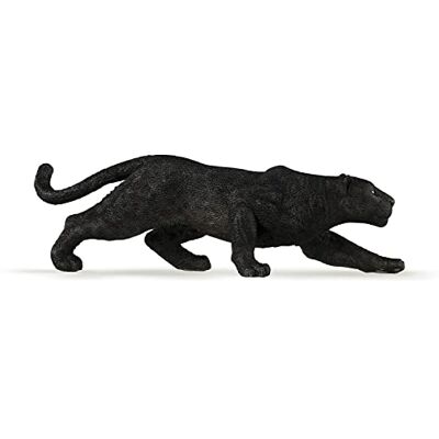 Papo Realistische Zwarte Panter Figuur, Wilde Dieren, Kinderen 3+ Jaar Een elegante en krachtige katachtige silhouet handgeschilderd verzamelstuk origineel cadeau voor meisjes en jongens Papo Realistische Zwarte Panter Figuur, Wilde Dieren, Kinderen 3+ Jaar Een elegante en krachtige katachtige silhouet handgeschilderd verzamelstuk origineel cadeau voor meisjes en jongens
