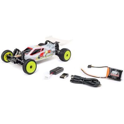 LOSI Micro-B 2 Wiel Aandrijving Buggy Wit RTR LOS00007T1 LOSI Micro-B 2 Wiel Aandrijving Buggy Wit RTR LOS00007T1