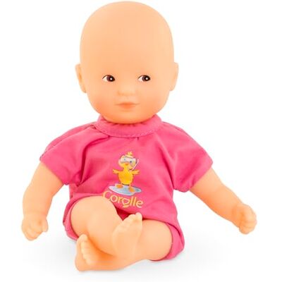 Corolle Mijn eerste pop, mini-bad, roze, 20 cm, vanaf 18 maanden, 9000120320 Corolle Mijn eerste pop, mini-bad, roze, 20 cm, vanaf 18 maanden, 9000120320