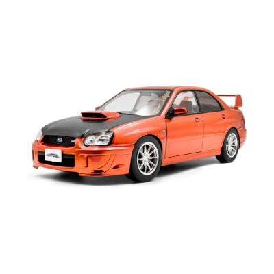Solido Subaru Impreza modelauto, 1:18, rallymodel, oranje Solido Subaru Impreza modelauto, 1:18, rallymodel, oranje