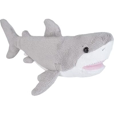 WILD REPUBLIC Geweldig wit haai pluche, gevuld dier, pluche speelgoed, cadeaus voor kinderen, Zee Critters 28 cm WILD REPUBLIC Geweldig wit haai pluche, gevuld dier, pluche speelgoed, cadeaus voor kinderen, Zee Critters 28 cm
