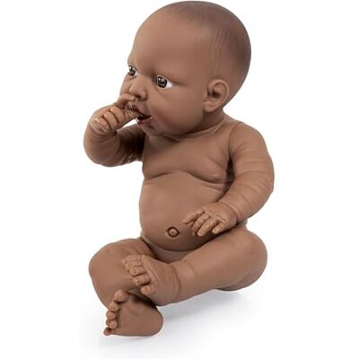 Bayer Design Pasgeboren babypop New Born Baby, Meisjes, 42 cm Badpop met vele details zoals kuiltjes en plooien, voor rollenspellen Bayer Design Pasgeboren babypop New Born Baby, Meisjes, 42 cm Badpop met vele details zoals kuiltjes en plooien, voor rollenspellen