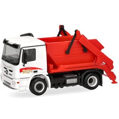 Herpa vrachtwagen model Mercedes-Benz Actros M 08 Meiller afzetkipper AK12 "Circus Charles Knie", schaal 1:87, voor diorama, modelbouw, verzamelobject, Made in Germany, kunststof Herpa vrachtwagen model Mercedes-Benz Actros M 08 Meiller afzetkipper AK12 "Circus Charles Knie", schaal 1:87, voor diorama, modelbouw, verzamelobject, Made in Germany, kunststof