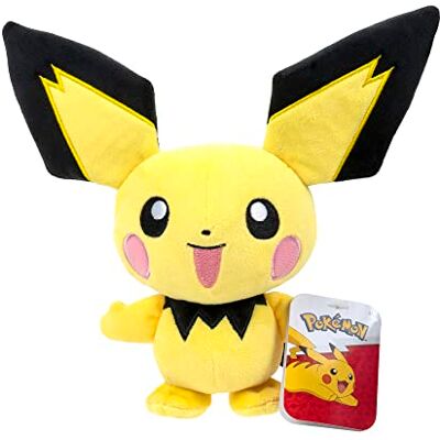 Jazwares Pokémon Pluche Pichu 20 cm Jazwares Pokémon Pluche Pichu 20 cm
