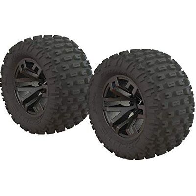 ARRMA Dboots 'Fortress MT' bandenset gelijmd Gun Metal (2) ARRMA Dboots 'Fortress MT' bandenset gelijmd Gun Metal (2)