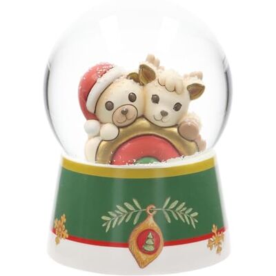 THUN Kerstversiering - Teddy & Rendier Robin - 10cm THUN Kerstversiering - Teddy & Rendier Robin - 10cm