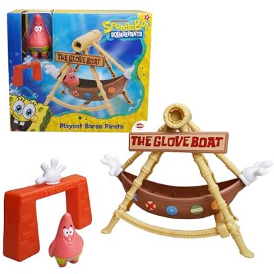 Bizak Spongebob piratenschip The Glove Boat, speelset met officieel Patrick-figuur en accessoires, speelgoed voor de bikini-achtergrond, vanaf 3 jaar (64566255) Bizak Spongebob piratenschip The Glove Boat, speelset met officieel Patrick-figuur en accessoires, speelgoed voor de bikini-achtergrond, vanaf 3 jaar (64566255)