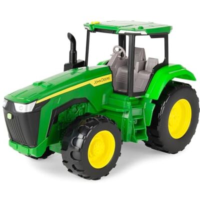Britains TOMY John Deere licht- en soundtractor kindertractor met wielen nieuwste interventie en realistische elektronische lichten en motorgeluiden, gevuld met sokken voor kinderen en kinderen Britains TOMY John Deere licht- en soundtractor kindertractor met wielen nieuwste interventie en realistische elektronische lichten en motorgeluiden, gevuld met sokken voor kinderen en kinderen