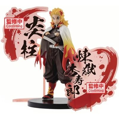 Banpresto Kyojuro Rengoku Demon Slayer Figuur: Kimetsu No Yaiba Ex, 17 cm Banpresto Kyojuro Rengoku Demon Slayer Figuur: Kimetsu No Yaiba Ex, 17 cm