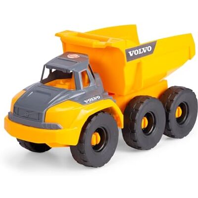 Dickie Toys Volvo Tough Hauler kiepwagen (26 cm) – speelgoed-kiepwagen voor kinderen vanaf 3 jaar met vrijloop en beweegbare laadvlak, geschikt als zandspeelgoed Dickie Toys Volvo Tough Hauler kiepwagen (26 cm) – speelgoed-kiepwagen voor kinderen vanaf 3 jaar met vrijloop en beweegbare laadvlak, geschikt als zandspeelgoed
