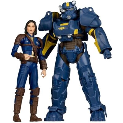 McFarlane Toys Fallout 4 T-60 Vault Tec en Sole Survivor 2 Pack Fallout 7 Inch Action Figure 2-Pack T-60 Vault Tec en Sole Survivor McFarlane Toys Fallout 4 T-60 Vault Tec en Sole Survivor 2 Pack Fallout 7 Inch Action Figure 2-Pack T-60 Vault Tec en Sole Survivor