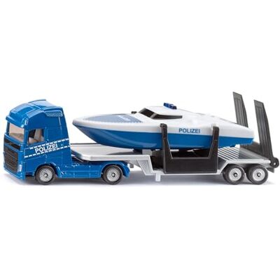 SIKU Volvo vrachtwagen met boot SIKU Volvo vrachtwagen met boot