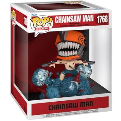 Funko Pop! Deluxe: CSM Chainsaw Man figuur van vinyl om te verzamelen cadeau-idee officiële merchandising speelgoed voor kinderen en volwassenen anime-fans verzamelfiguur en Funko Pop! Deluxe: CSM Chainsaw Man figuur van vinyl om te verzamelen cadeau-idee officiële merchandising speelgoed voor kinderen en volwassenen anime-fans verzamelfiguur en