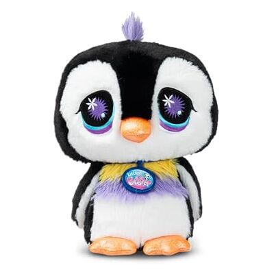 BANDAI Littlest Pet Shop Pluche pinguïn 25 cm – Littlest Pet Shop LPS Pinguïn Deluxe – pluche dieren met grote ogen die gloeien – speelgoed voor kinderen vanaf 3 jaar – BF00668 BANDAI Littlest Pet Shop Pluche pinguïn 25 cm – Littlest Pet Shop LPS Pinguïn Deluxe – pluche dieren met grote ogen die gloeien – speelgoed voor kinderen vanaf 3 jaar – BF00668