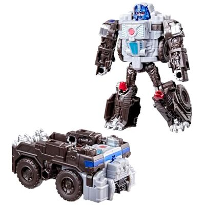 Transformers CYBERWORLD Optimus Primal Cyber Changers, actiefiguur van 10 cm, snelle omvorming naar truckmodus, robotspeelgoed voor jongens en meisjes vanaf 6 jaar Transformers CYBERWORLD Optimus Primal Cyber Changers, actiefiguur van 10 cm, snelle omvorming naar truckmodus, robotspeelgoed voor jongens en meisjes vanaf 6 jaar