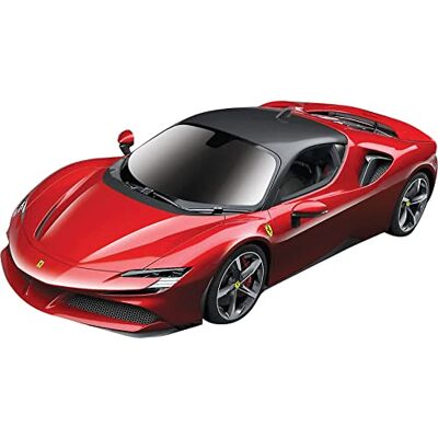 Maisto Bauer Spielwaren 582334 Ferrari SF90 Stradale auto met afstandsbediening, rood Maisto Bauer Spielwaren 582334 Ferrari SF90 Stradale auto met afstandsbediening, rood