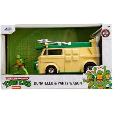 Jada Toys Turtles Feestwagen 1:24 Jada Toys Turtles Feestwagen 1:24