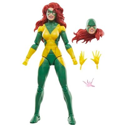 Marvel Legends Series Jean Grey (X-Factor), Comics-verzamelobject, actiefiguur van 15 cm Legends Retro 6 Inch Actiefiguur Exclusief Jean Grey (X-Factor) Marvel Legends Series Jean Grey (X-Factor), Comics-verzamelobject, actiefiguur van 15 cm Legends Retro 6 Inch Actiefiguur Exclusief Jean Grey (X-Factor)
